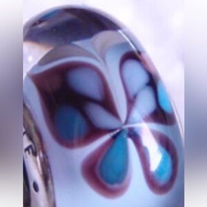 Pandora Murano butterfly glass bead
